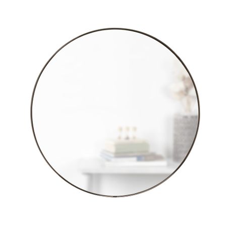 Ogledalo HUBBA 86.5 cm s obrubom od titana